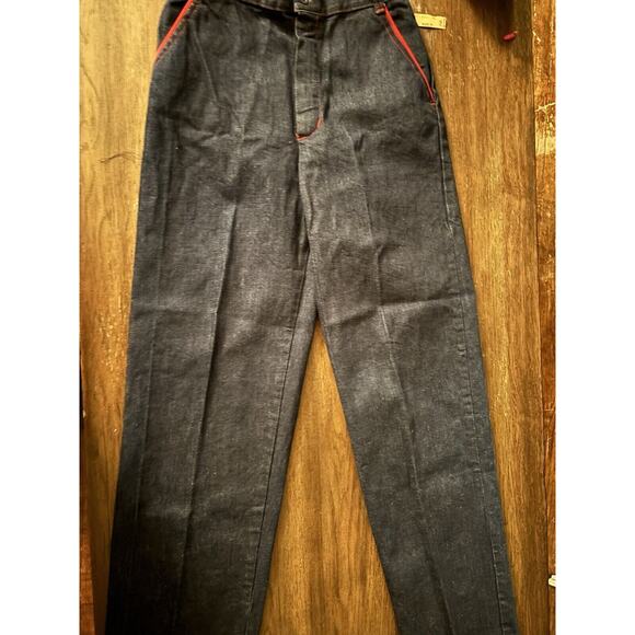 Stuffed Vintage Size 11 Jeans New Condition 100% Cotton Tampered Leg - Picture 1 of 4